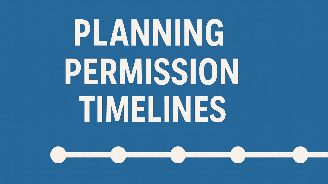 Planning Permission Timelines (UK Guide): Key Stages, Limits & Council Rules